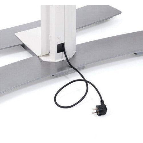 Salamander Designs Acadia Mobile Stand, X-Large Fixed Height, 600W Vesa (White) - Creation Networks