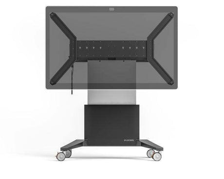 Salamander Electric Lift Mobile Stand Designed for Webex® Board Pro 75, White - Creation Networks
