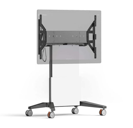 Salamander Electric Lift Mobile Stand Designed for Webex® Board Pro 75, White - Creation Networks