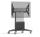 Salamander Electric Lift Mobile Stand Designed for Webex® Board Pro 75, White - Creation Networks