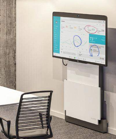 Salamander Electric Lift Wall Stands - Graphite - Creation Networks