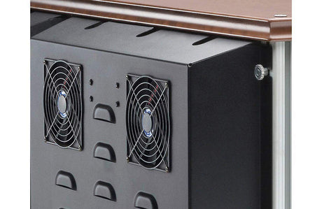 Salamander Factory Installed 30" Extended Rear Panel w/ Active Cooling (Black) - FI/XR30/AC - Creation Networks