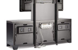 Salamander Factory Installed C-Frame 20" Standard Rear Panel w/Active Cooling (Black) - FI/AC20 - Creation Networks