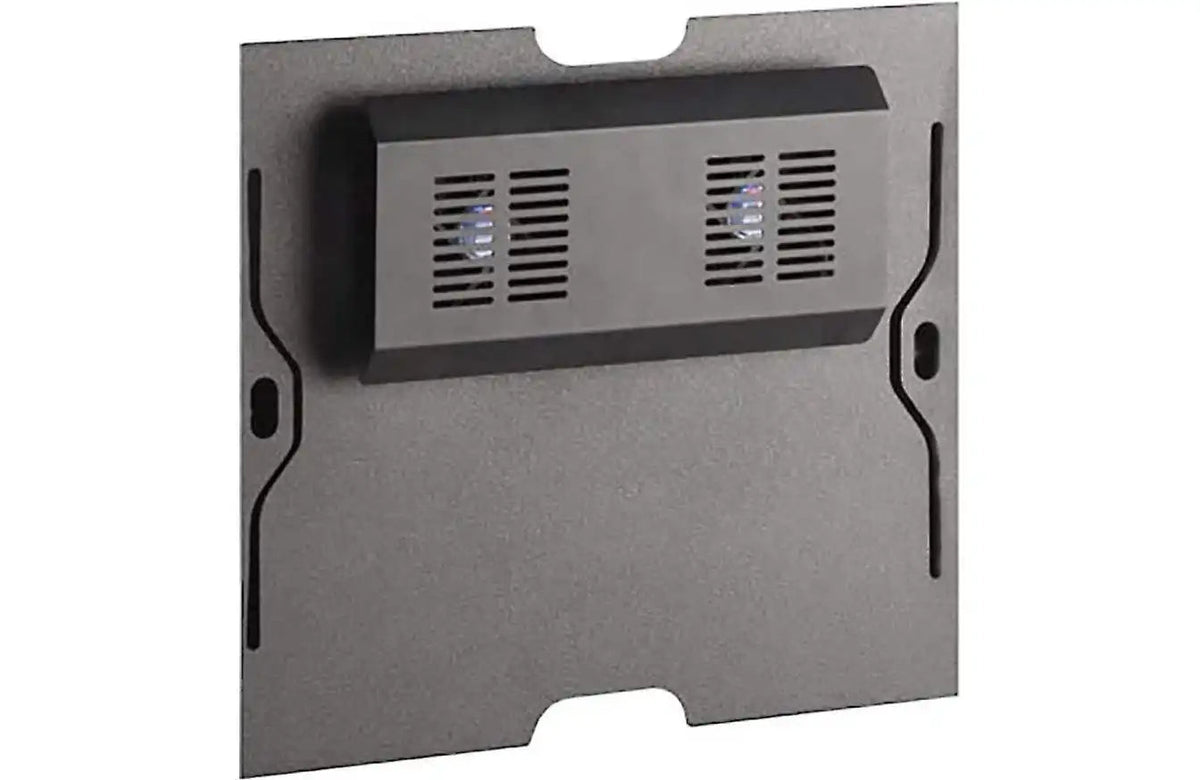 Salamander C-Frame 30 inch Standard Rear Panel with Active Cooling, Black