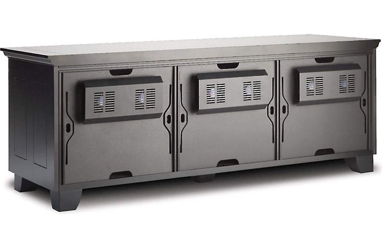 Salamander Factory Installed C-Frame 30" Standard Rear Panel w/Active Cooling (Black) - FI/AC30 - Creation Networks