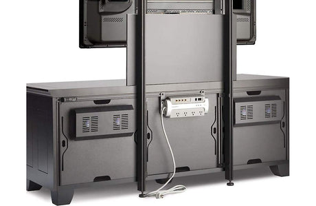 Salamander Factory Installed C-Frame 30" Standard Rear Panel w/Active Cooling (Black) - FI/AC30 - Creation Networks
