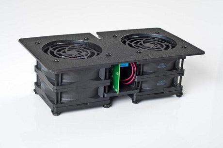 Salamander Factory Installed Cartridge Rack Active Cooling - Cabinet With Vented Stretcher - Creation Networks