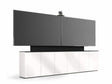 Salamander Signature Teams Rooms Low Profile (21.25"Deep) 6 Bay Free Standing Cabinet for Jupiter 81-105" Black Oak Doors & End Panels, Black Top - X2/JCS/367/M1H3/BO/BK - Creation Networks