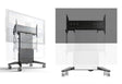 Salamander X-Large Electric Lift Mobile Display Stand, White - Creation Networks
