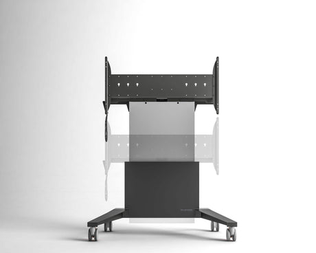 Salamander X-Large Electric Lift Mobile Display Stand, White - Creation Networks