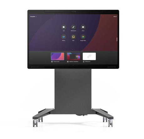 Salamander XL Fixed Height Mobile Stand Designed for Webex® Board Pro 75″ - Creation Networks
