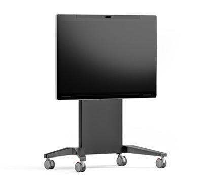 Salamander XL Fixed Height Mobile Stand Designed for Webex® Board Pro 75″ - Creation Networks