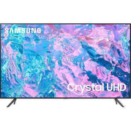 Samsung 70" DU7000 Crystal UHD 4K HDR Smart LED TV (60Hz, WiFi, Titan Grey) - UN70DU7200FXZA - Creation Networks