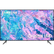 Samsung UN65DU7200FXZA 65" CU7200 Crystal UHD 4K HDR Smart LED TV (60Hz, WiFi, Titan Grey)