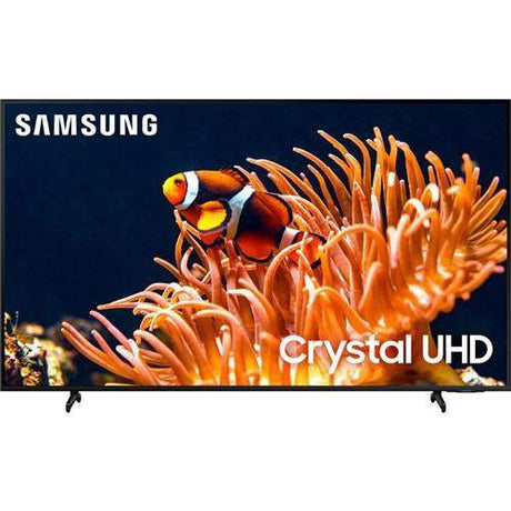 Samsung 75" LED 4K Crystal UHD HDR, 3840x2160, 60Hz, WiFi, Bixby, Black - UN75DU8000FXZA - Creation Networks