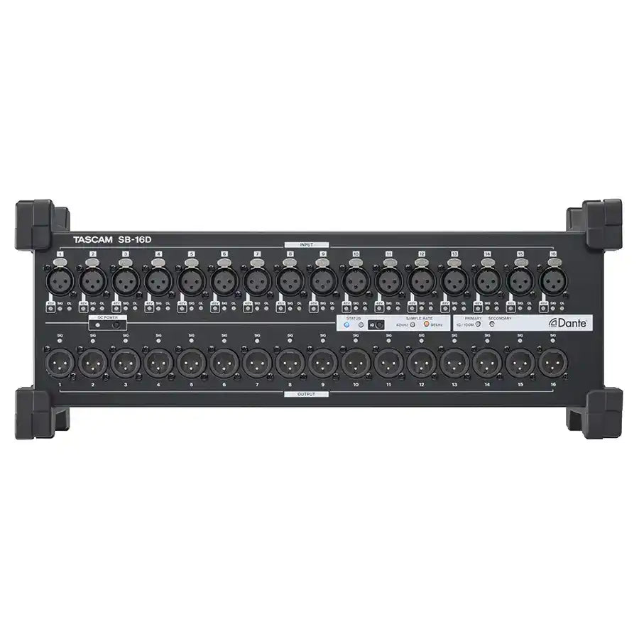 Tascam SB-16D 16 Mic In/16 Line Out Analog/Dante Converter