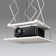 Draper Scissor Lift SLX with laser projector mounted, SKU 300258