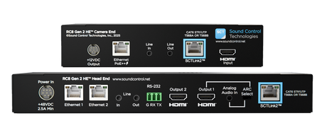 Sound Control Technologies RC8-CQC-CB-1.0M – RemoteCam8 Extended Cable Bundle 1.0M AV Cables & Adapters Sound Control Technologies