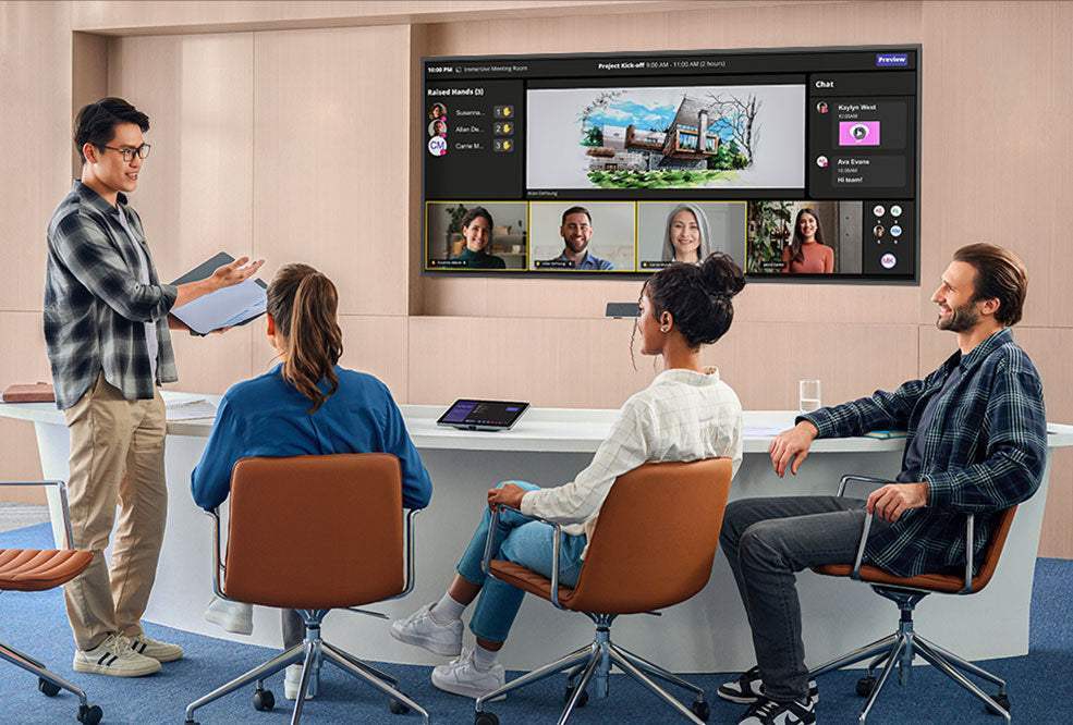 MaxHub V925T XBoard V7 92” Ultra-Wide for Microsoft Teams Rooms,4K Interactive Display