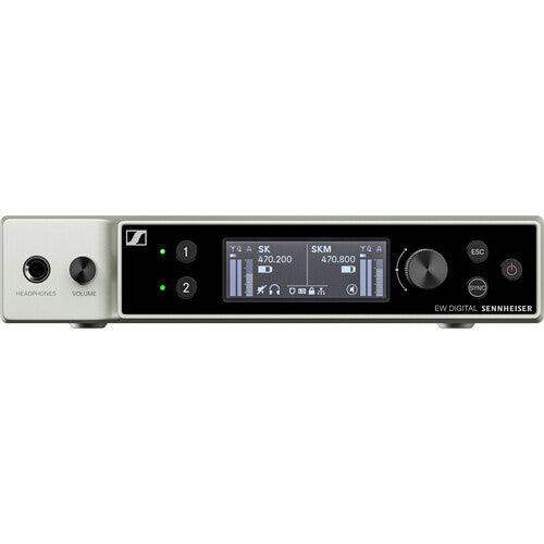 Sennheiser EW-DX EM 2 DANTE Two-Channel Digital Rackmount Receiver with Dante - Creation Networks