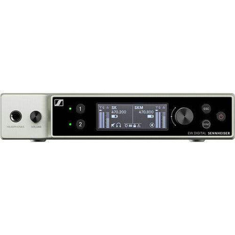Sennheiser EW-DX EM 2 DANTE Two-Channel Digital Rackmount Receiver with Dante - Creation Networks