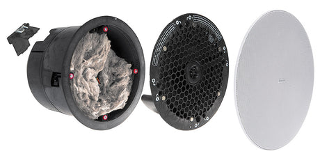 Extron SF 26CT 6.5" 2-Way Ceiling Spkrs, 70/100V, Complete Pair Room Reservation Extron