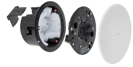 Extron SF 3CT LP 3" 70/100V LowProfile Ceiling Spkrs, Complete Pair Audio & Video Cables Extron