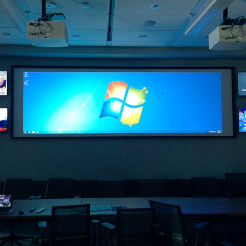 Draper Edgeless Clarion 120 inch NTSC borderless fixed-frame projection screen