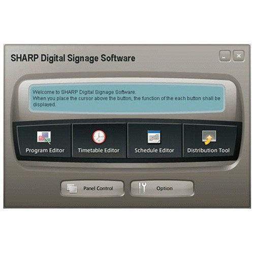 Sharp Digital signage viewer software to be used w/PN-SS02 - PN-SV01 - Creation Networks