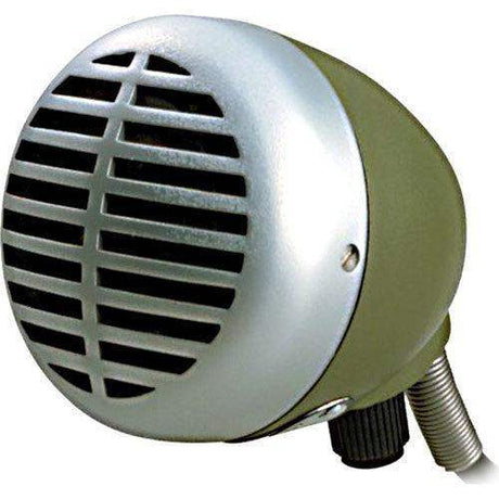 Shure 520DX-TA Green Bullet Harmonica Microphone (TAA-Compliant) - Creation Networks