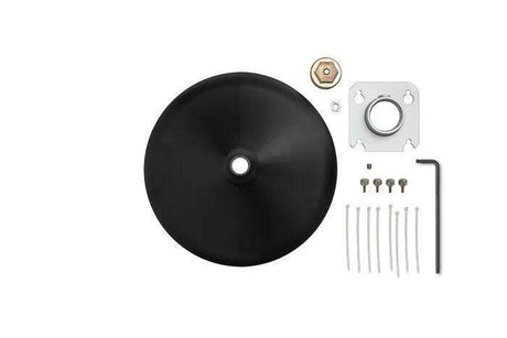 Shure A901B-R-PM-3/8IN 3/8" Pole Mounting Accessory Kit for MXA901-R Mics (Black) - Creation Networks