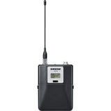 Shure AD1TA=-G57 AD1 Digital Wireless Bodypack Transmitter with TA4M (G57: 470 to 616 MHz) (TAA-Compliant) - Creation Networks