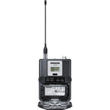 Shure AD1TA=-G57 AD1 Digital Wireless Bodypack Transmitter with TA4M (G57: 470 to 616 MHz) (TAA-Compliant) - Creation Networks