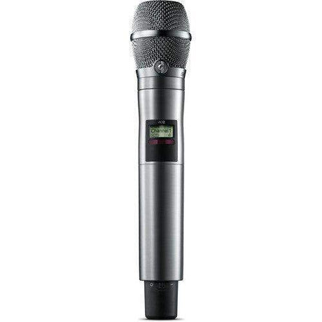 Shure AD2/K11N Digital Handheld Wireless Microphone Transmitter with KSM11 Capsule (G57: 470 to 616 MHz, Nickel) - AD2/K11N=-G57 - Creation Networks