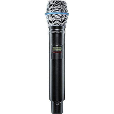 Shure AD2TA/B87A=-G57 Digital Handheld Wireless Microphone Transmitter with Beta 87A Capsule (G57: 470 to 616 MHz) (TAA-Compliant) - Creation Networks