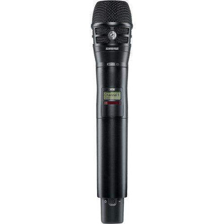 Shure AD2TA/K8B=-G57 Digital Handheld Wireless Microphone Transmitter with KSM8 Capsule (G57: 470 to 616 MHz, Black) (TAA-Compliant) - Creation Networks