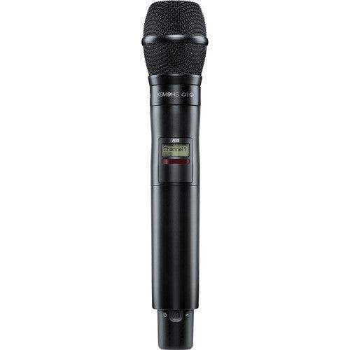 Shure AD2TA/K9HSB=-X55 Digital Handheld Wireless Microphone Transmitter with KSM9HS Capsule (X55: 941 to 960 MHz, Black) (TAA-Compliant) - Creation Networks