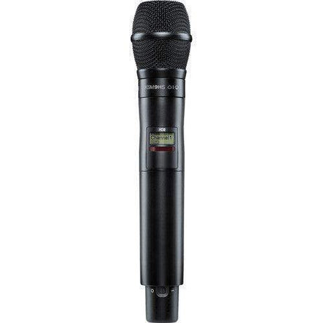 Shure AD2TA/K9HSB=-X55 Digital Handheld Wireless Microphone Transmitter with KSM9HS Capsule (X55: 941 to 960 MHz, Black) (TAA-Compliant) - Creation Networks