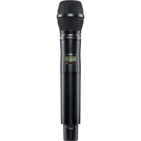 Shure AD2TA/VP68=-G57 Digital Handheld Wireless Microphone Transmitter with VP68 Capsule (G57: 470 to 616 MHz) (TAA-Compliant) - Creation Networks