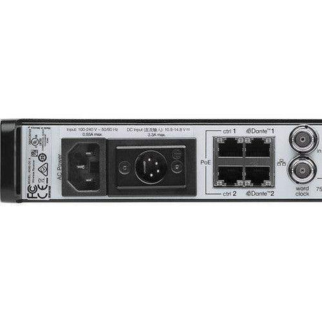 Shure AD4Q-DCTA=-B Axient Digital Four-Channel Wireless Receiver with DC Power Module (B: 606 to 810 MHz) (TAA-Compliant) - Creation Networks