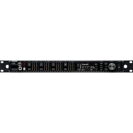 Shure AD4Q-DCTA=-B Axient Digital Four-Channel Wireless Receiver with DC Power Module (B: 606 to 810 MHz) (TAA-Compliant) - Creation Networks