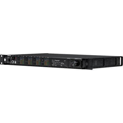 Shure AD4QNPTA=-C Axient Digital Four-Channel Wireless Receiver with No Accessories (C: 750 to 960 MHz) (TAA-Compliant) - Creation Networks