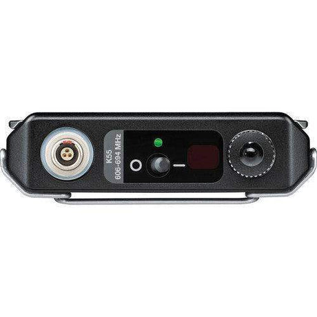 Shure ADX1LEMO3TA=-X55 Digital Wireless Bodypack Transmitter with LEMO3 (X55: 941 to 960 MHz) (TAA-Compliant) - Creation Networks