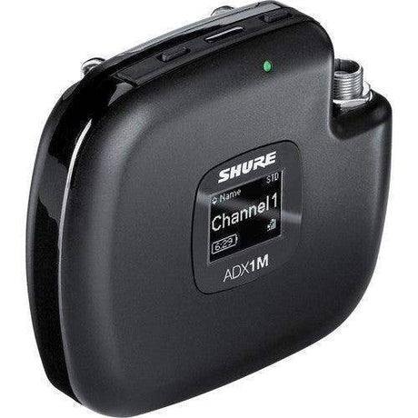 Shure ADX1MTA=-X55 Digital Micro Bodypack Wireless Transmitter (X55: 941 to 960 MHz) (TAA-Compliant) - Creation Networks