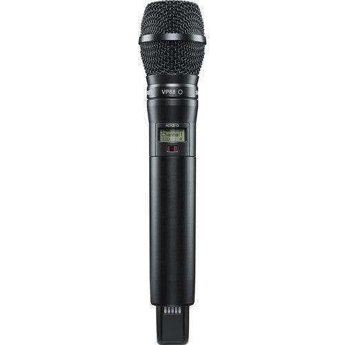 Shure ADX2FDTA/VP68=-G57 Digital Handheld Wireless Microphone Transmitter with VP68 Capsule (G57: 470 to 616 MHz) (TAA-Compliant) - Creation Networks
