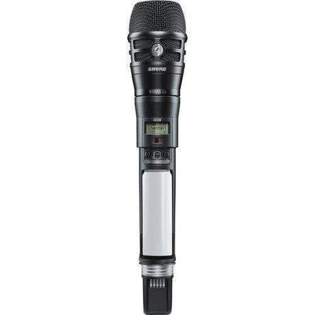 Shure ADX2TA/K8B=-X55 Digital Handheld Wireless Microphone Transmitter with KSM8 Capsule (X55: 941 to 960 MHz, Black) (TAA-Compliant) - Creation Networks