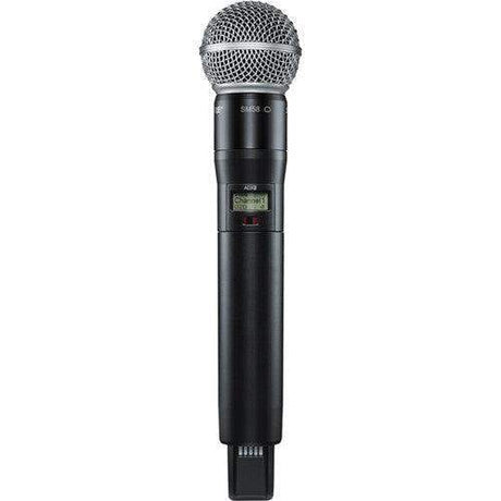 Shure ADX2TA/SM58=-G57 Digital Handheld Wireless Microphone Transmitter with SM58 Capsule (G57: 470 to 616 MHz) (TAA-Compliant) - Creation Networks