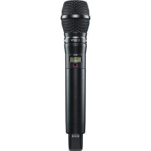 Shure ADX2TA/VP68=-G57 Digital Handheld Wireless Microphone Transmitter with VP68 Capsule (G57: 470 to 616 MHz) (TAA-Compliant) - Creation Networks