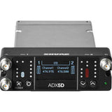 Shure ADX5DUSTA=-C Digital Dual-Channel Slot-Mount Wireless Receiver (925 to 1000 MHz) (TAA-Compliant) - Creation Networks