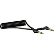Shure AMV-3.5-3.5 Coiled 3.5mm TRS to 3.5mm TRS Cable for MoveMic (8") - Creation Networks